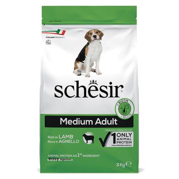 Schesir (Шезир) Dog Medium Adult Lamb - Сухой монопротеиновый корм для взрослых собак средних пород (ягненок)