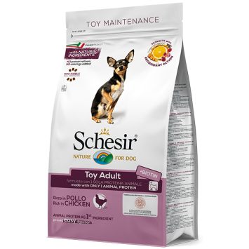 Schesir (Шезир) Dog Toy Adult - Сухой монопротеиновый корм для собак мини пород (курица)
