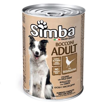 Simba (Симба) Dog Wet Wild Game - Влажный корм для собак с дичью