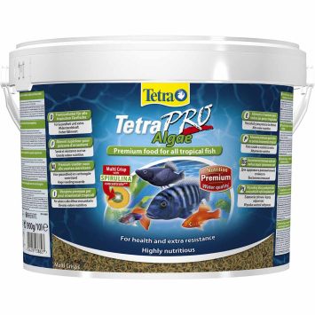 Tetra (Тетра) TetraPRO Algae - Корм для травоядных декоративных рыб, чипсы