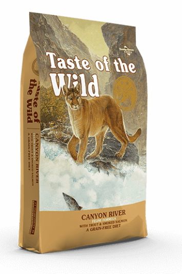 Taste of the Wild (Тейст оф зе Вайлд) Canyon River Feline Formula - Сухой корм для кошек (форель/копченый лосось)