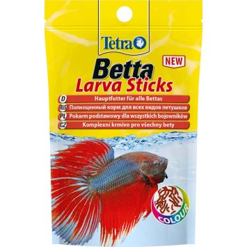Tetra (Тетра) Betta Larva Sticks - Корм для петушков и других лабиринтовых рыб, палочки