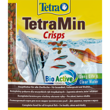 Tetra (Тетра) TetraMIN Crisps - Основной корм для всех видов декоративных рыб чипсы