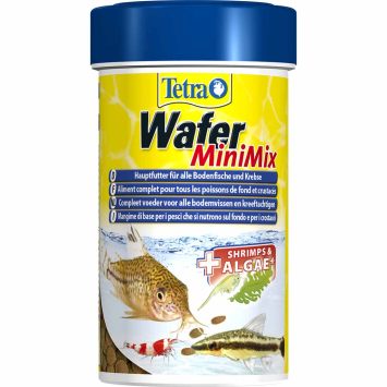 Tetra (Тетра) Wafer Mini Mix - Корм для всех видов донных рыбок и ракообразных, таблетки