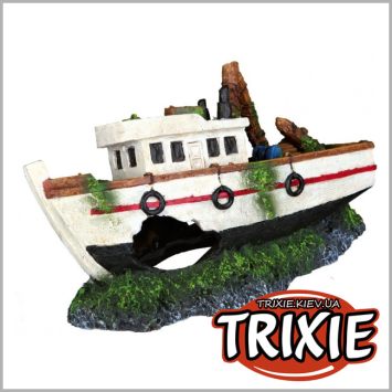 Trixie (Трикси) Грот для рыбок - Обломки корабля, 15 см