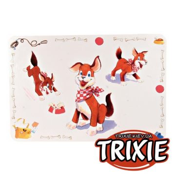 Trixie (Трикси) "Comic Dog"- Коврик  под миски для собак 56 х 38 см