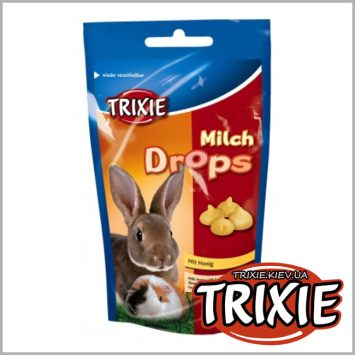 Trixie (Трикси) Витаминные дропсы молоко с медом для грызунов, 75г
