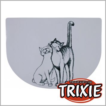 Trixie (Трикси) "Pussy Cat" - Коврик  под миски для котов 40 х 30 см
