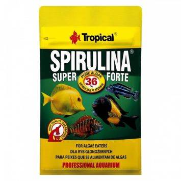 Tropical (Тропикал) Super Spirulina Forte - Сухой корм для аквариумных травоядных рыб