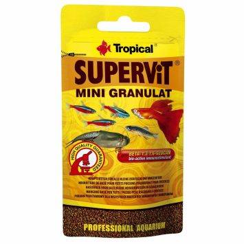 Tropical (Тропикал) Supervit Mini Granulat - Сухой корм для всех аквариумных рыб