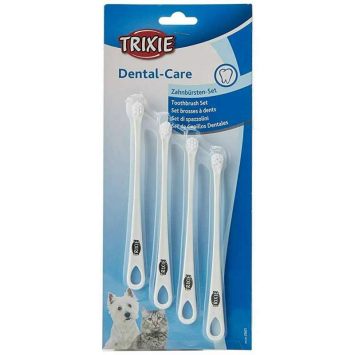 Trixie (Трикси) Brush - Набор зубных щёток для котов и мелких собак