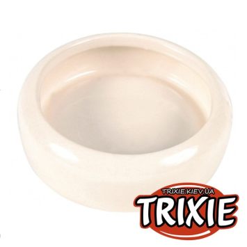 Trixie (Трикси) - Керамическая миска для грызунов, 100 мл / 9 см