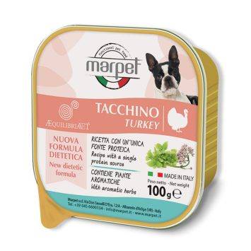 Marpet (Марпет) Aequilibriavet - Консервированный корм-мусс для собак (индейка)