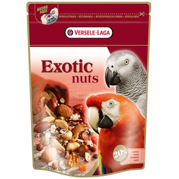 Versele-Laga (Верселе-Лага) Prestige Premium Parrots Exotic Nuts Mix - Зерновая смесь с цельными орехами корм для крупных попугаев