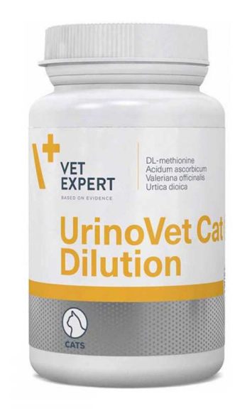 VetExpert (ВетЭксперт) UrinoVet Cat Dilution - Препарат для подкисления мочи кошек с проблемами мочевыводящих путей