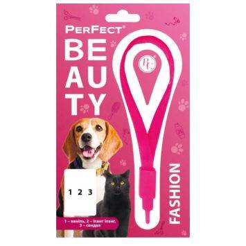 Ветсинтез (Ветсинтез) PerFect Beauty Fashion - Ошейник полимерный декоративный для кошек и собак, розовый
