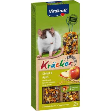 Vitakraft (Витакрафт) «Kracker Original + Spelt & Apple» - Лакомство для крыс (спельта и яблоко)