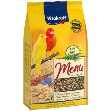 Vitakraft (Витакрафт) «Premium Menu» - Корм для канареек
