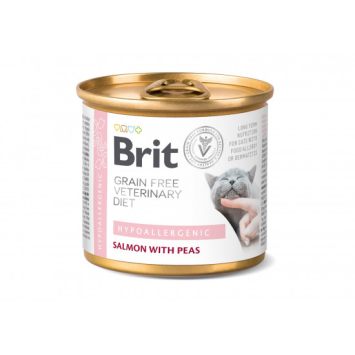 Brit (Брит) VetDiets Cat Hypoallergenic -Влажный корм для кошек с дерматологическими заболеваниями и желудочно-кишечными расстройствами