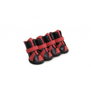 Ruispet ( Руиспет) Ботинки для собак, зимние, 4 шт/упак. черные