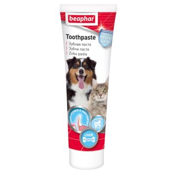 Beaphar (Беафар) Toothpaste Liver - Зубная паста со вкусом печени для собак и кошек