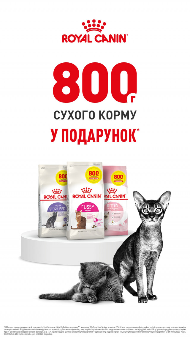 0000000000000001: РК PROMO_CAT DRY 3200kg+800kg
